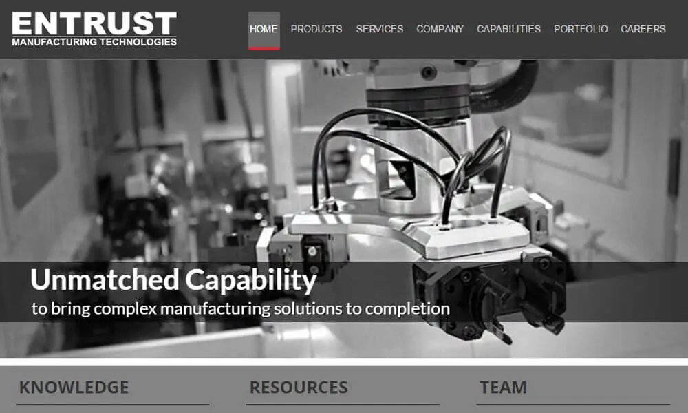 Parent Company Entrust Relaunches Website