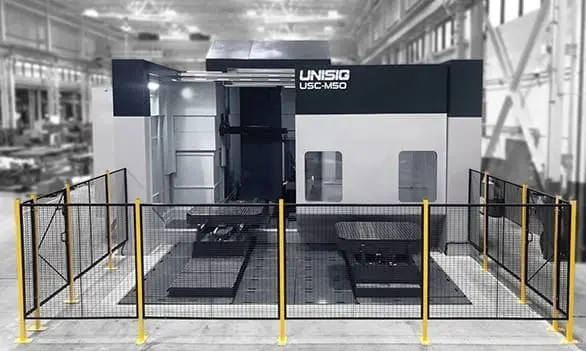 USC-M50 pallet changer UNISIG milling and drilling center with pallet changer USC-M50