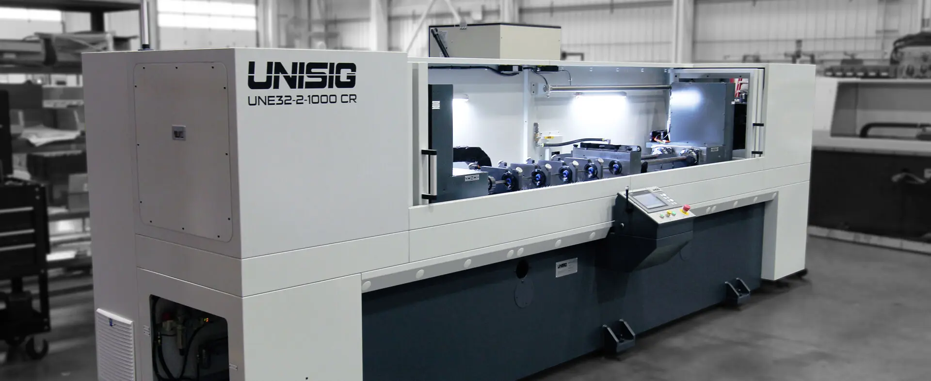 UNISIG LAUNCHES ASSEMBLE-TO-ORDER PROGRAM FOR UNE GUNDRILLING MACHINES