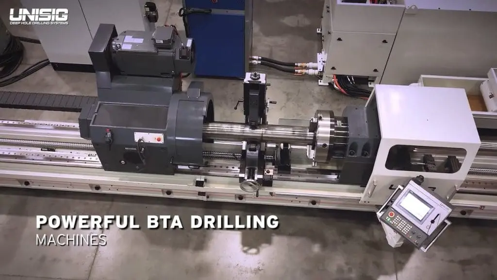 UNISIG: MANUFACTURER OF DEEP HOLE DRILLING MACHINES