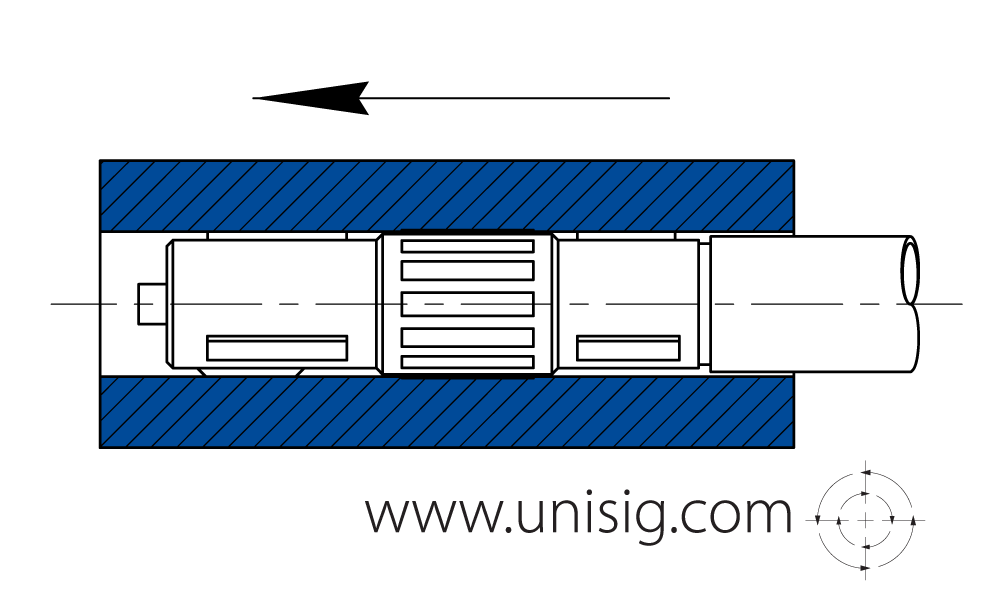 skiving burnishing process diagram