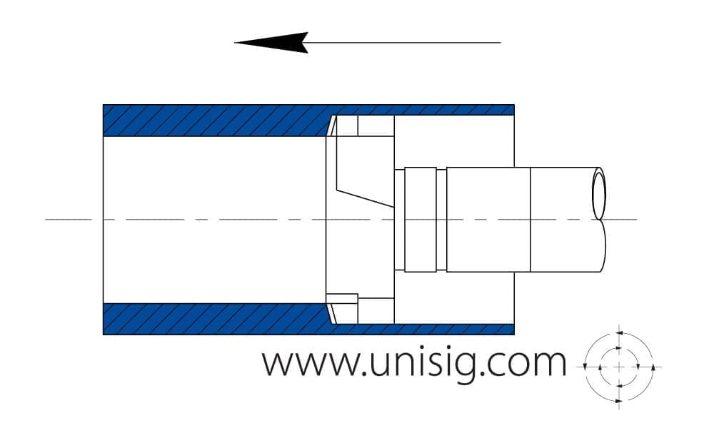 large diameter deep hole drilling diagram