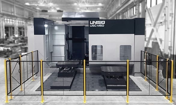 UNISIG milling and drilling center with pallet changer USC-M50