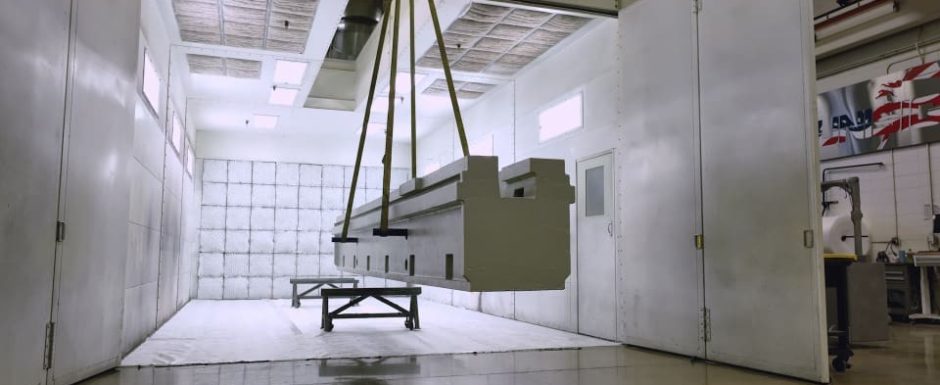 Paint Booth Hero Paint Booth interior